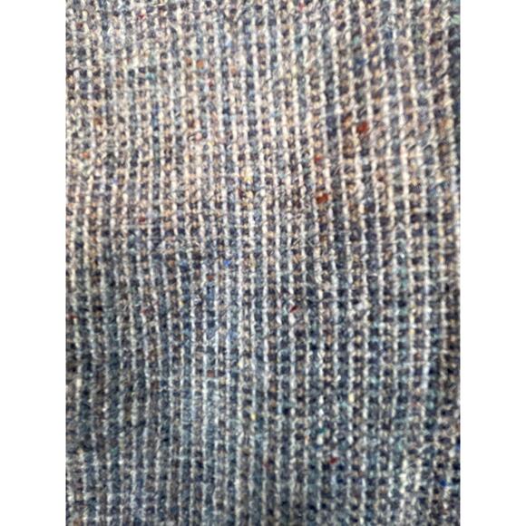Pendleton 42L Tweed Sports Coat Suede Western Yoke Blazer Barleycorn Donegal - Picture 7 of 9